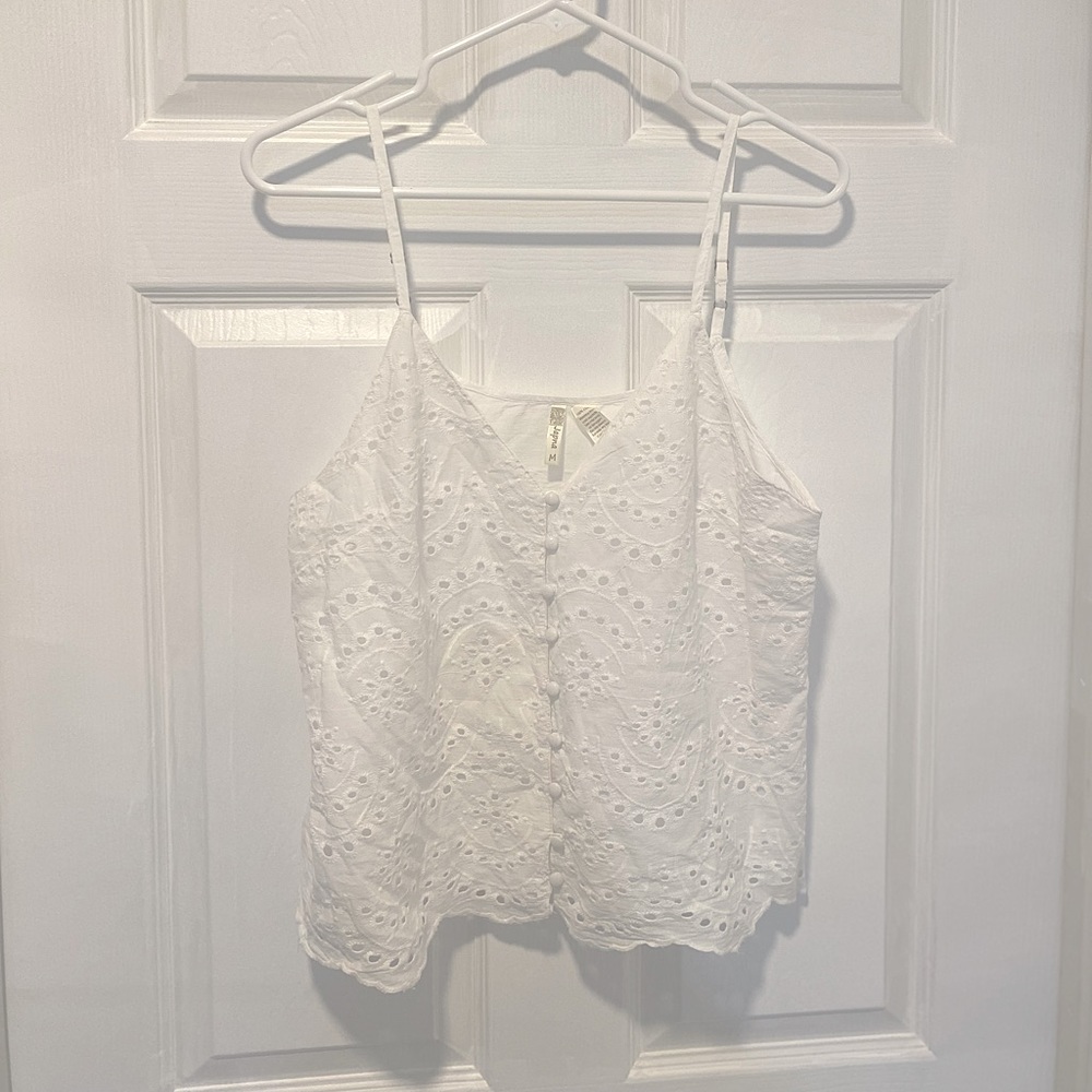 Japna Medium White Tank
